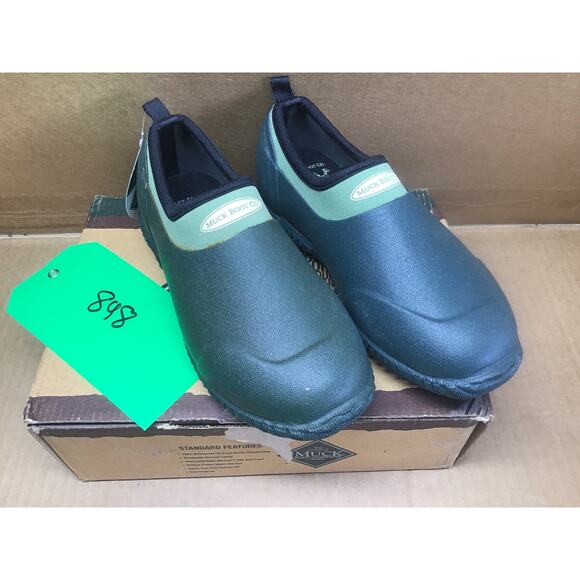 NEW MIB Muck Boot Daily Lawn & Garden Shoes Women 5 / Men 4 Two-Tone Green - Picture 1 of 11